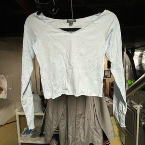 Light Blue Long Sleeve Top Size XS NWT Giveaway